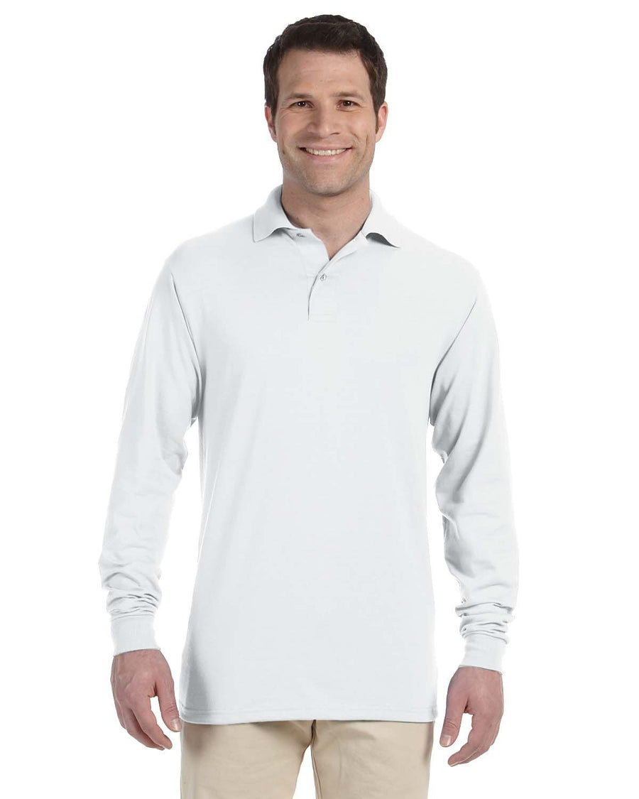 Adult SpotShield™ Long-Sleeve Jersey Polo