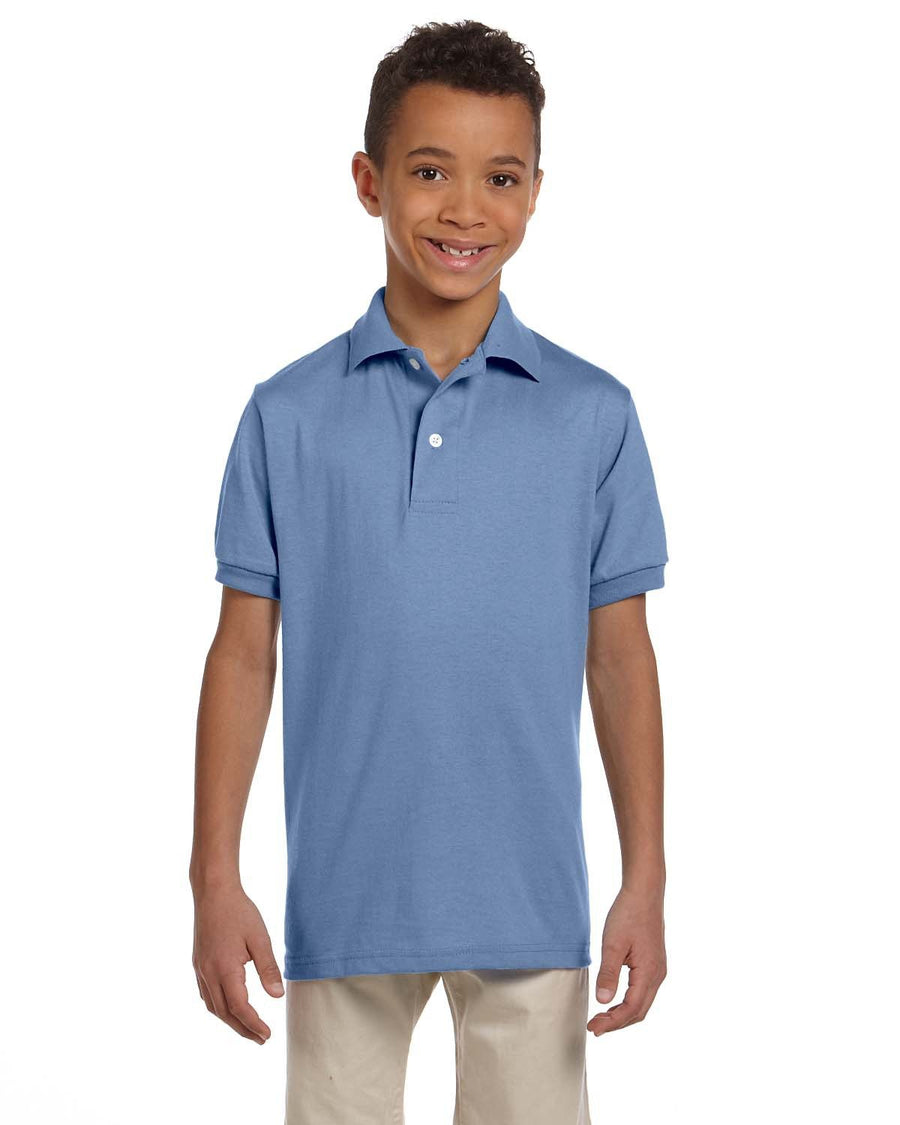 Youth SpotShield™ Jersey Polo