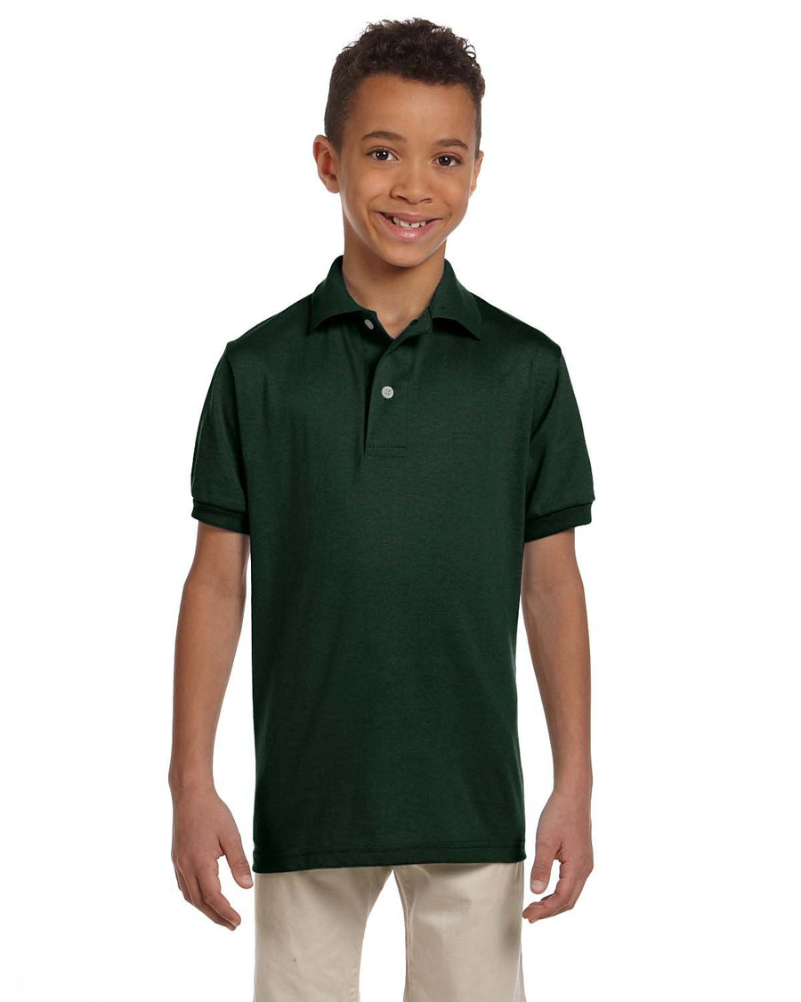 Youth SpotShield™ Jersey Polo