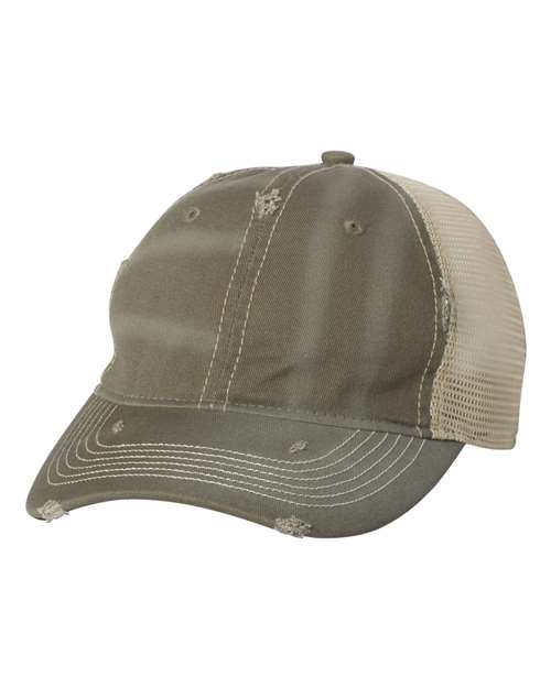 Bounty Dirty-Washed Mesh-Back Cap - Valucap