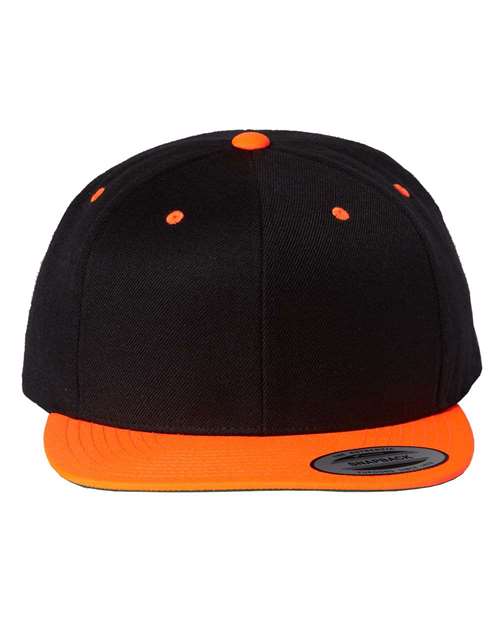 Premium Flat Bill Snapback Cap - YP Classics