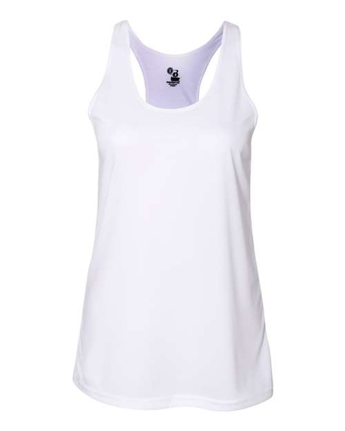 Women’s B-Core Racerback Tank Top - Badger - 4166