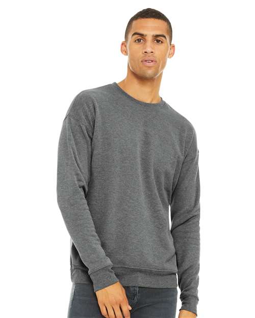 Unisex Sponge Fleece Drop Shoulder Crewneck Sweatshirt - BELLA + CANVAS - 3945