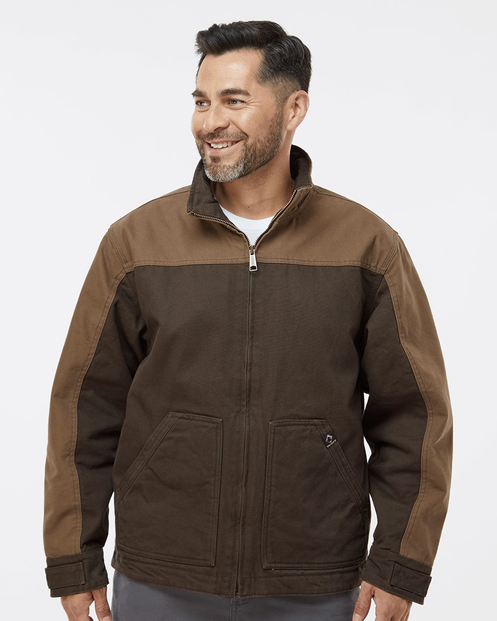 Men's Tall Horizon Two-Tone Boulder Cloth™ Canvas Jacket - DRI DUCK – 5089T