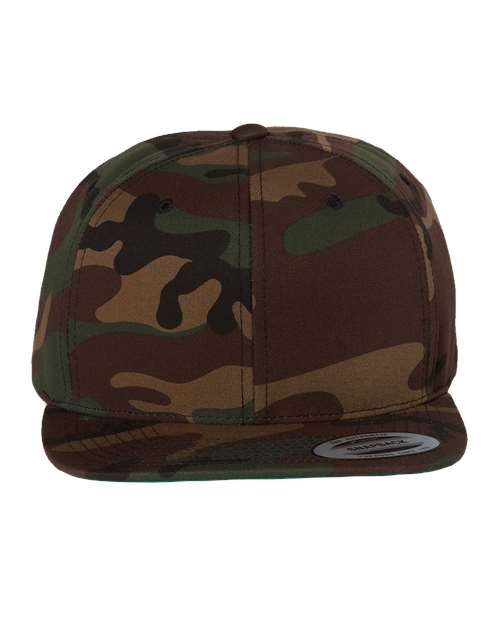 Premium Flat Bill Snapback Cap - YP Classics