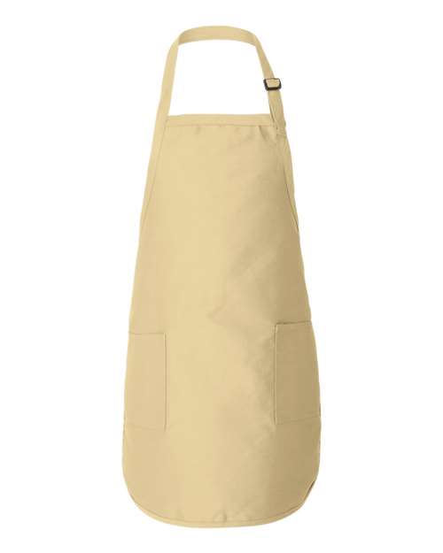 Full-Length Apron with Pockets - Q-Tees - Q4350