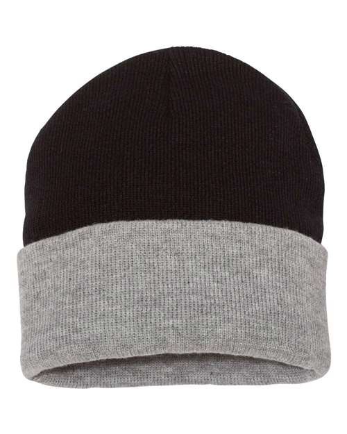12" Color Blocked Cuffed Beanie - Sportsman