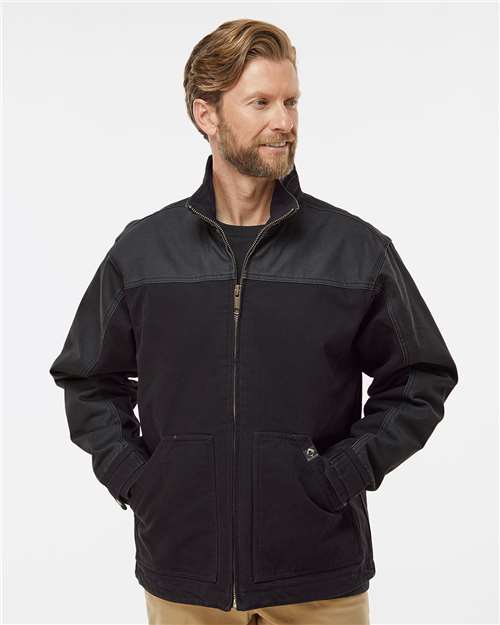 Men's Horizon Two-Tone Boulder Cloth™ Canvas Jacket Tall Size – 5089T - DRI DUCK
