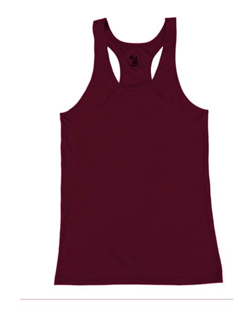 Women’s B-Core Racerback Tank Top - Badger - 4166
