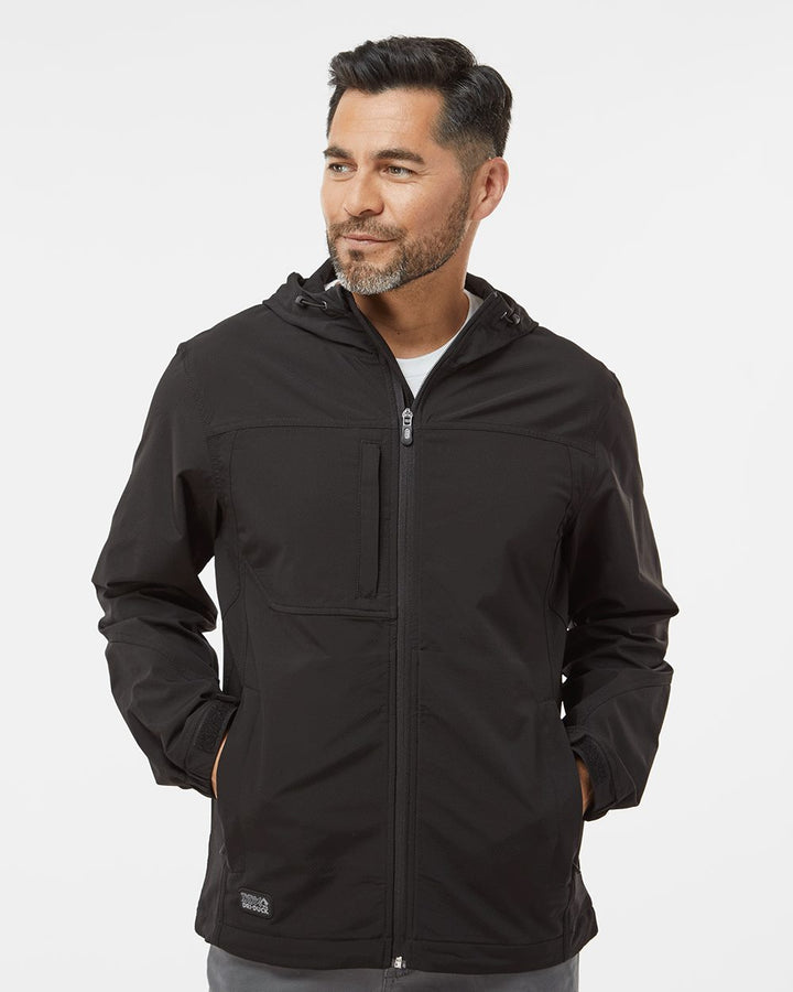 Men's Apex Soft Shell Hooded Jacket - DRI DUCK - 5310
