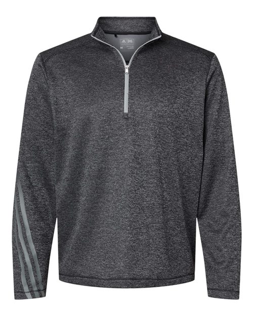 Men's Brushed Terry Heathered Quarter-Zip Pullover – A284 - Adidas