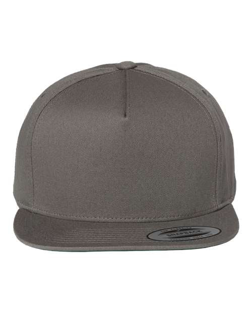 Five-Panel Cotton Twill Snapback Cap - YP Classics