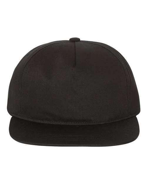 Lightly-Structured Five-Panel Snapback Cap - YP Classics