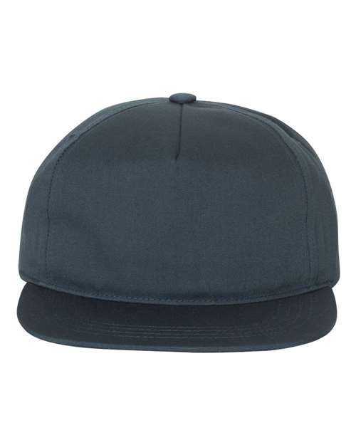 Lightly-Structured Five-Panel Snapback Cap - YP Classics