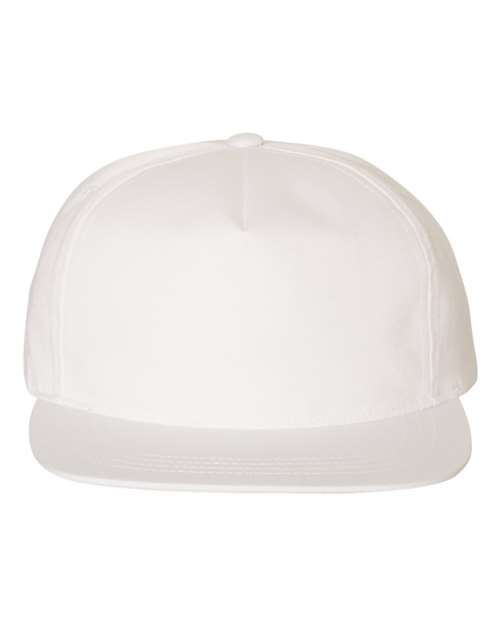 Lightly-Structured Five-Panel Snapback Cap - YP Classics