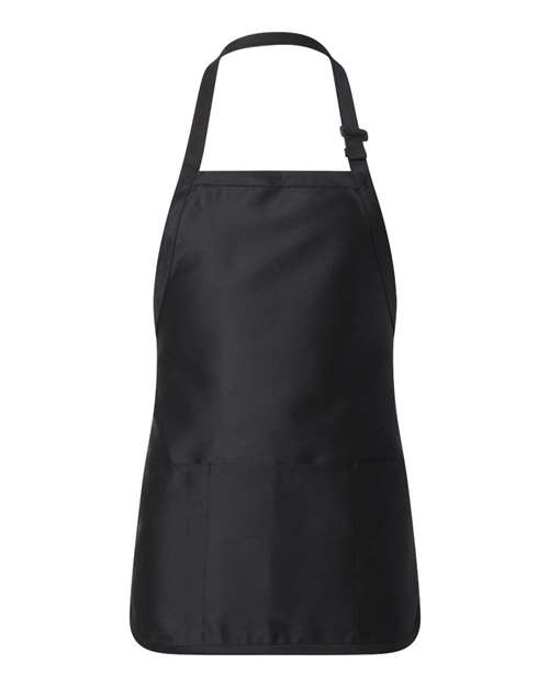 Full-Length Apron with Pouch Pocket - Q-Tees - Q4250