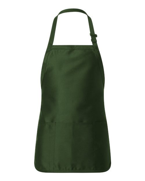 Full-Length Apron with Pouch Pocket - Q-Tees