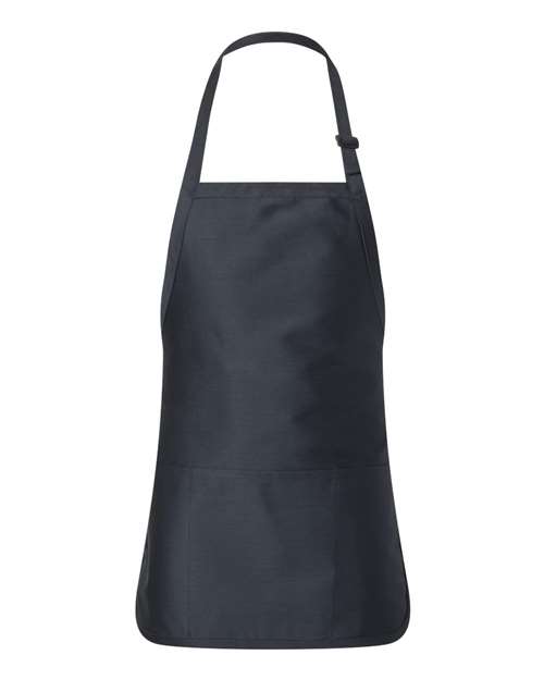 Full-Length Apron with Pouch Pocket - Q-Tees