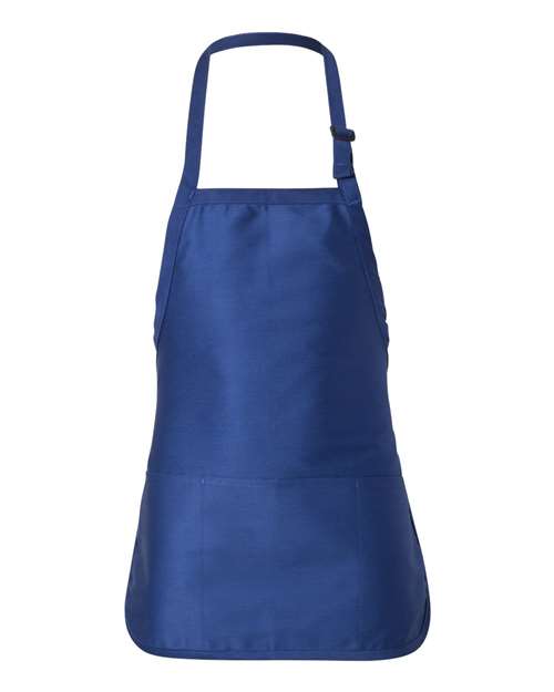 Full-Length Apron with Pouch Pocket - Q-Tees