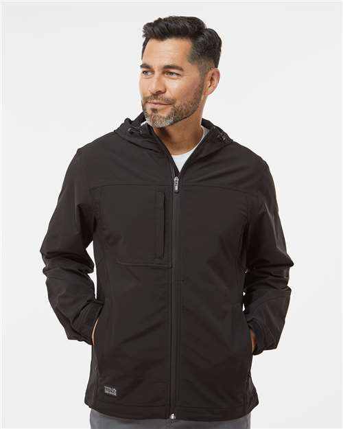 Men's Apex Soft Shell Hooded Jacket - DRI DUCK - 5310