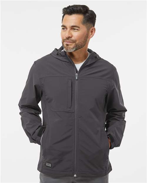 Men's Apex Soft Shell Hooded Jacket - DRI DUCK - 5310