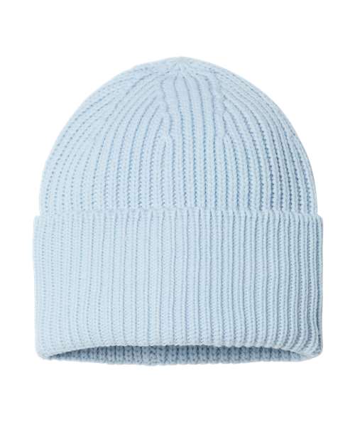Sustainable Chunky Rib Cuffed Beanie - Atlantis Headwear