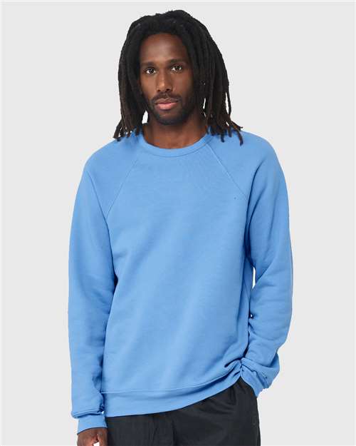Unisex Sponge Fleece Raglan Crewneck Sweatshirt - BELLA + CANVAS - 3901