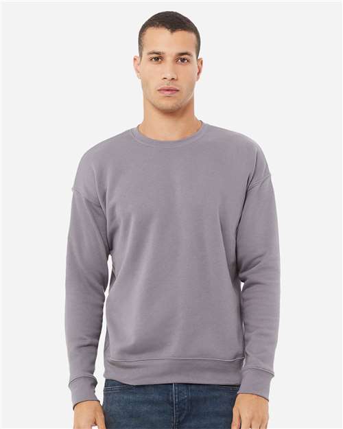 Unisex Sponge Fleece Drop Shoulder Crewneck Sweatshirt - BELLA + CANVAS - 3945