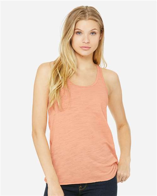 Women's Flowy Racerback Tank - BELLA + CANVAS - 8800