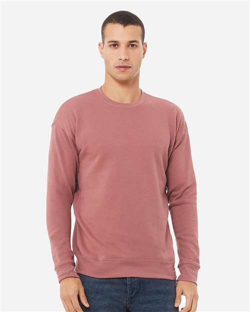 Unisex Sponge Fleece Drop Shoulder Crewneck Sweatshirt - BELLA + CANVAS - 3945