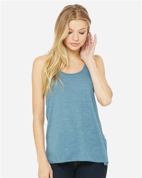 Women's Flowy Racerback Tank - BELLA + CANVAS - 8800