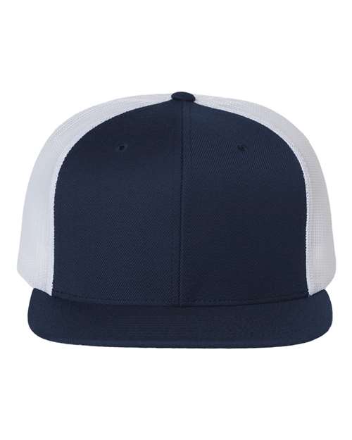 Wool Blend Flat Bill Trucker Cap - Richardson