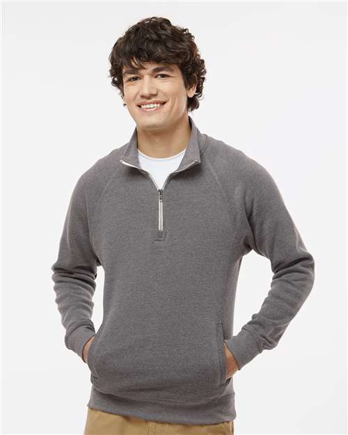 Men's Triblend Quarter-Zip Sweatshirt - J. America - 8869