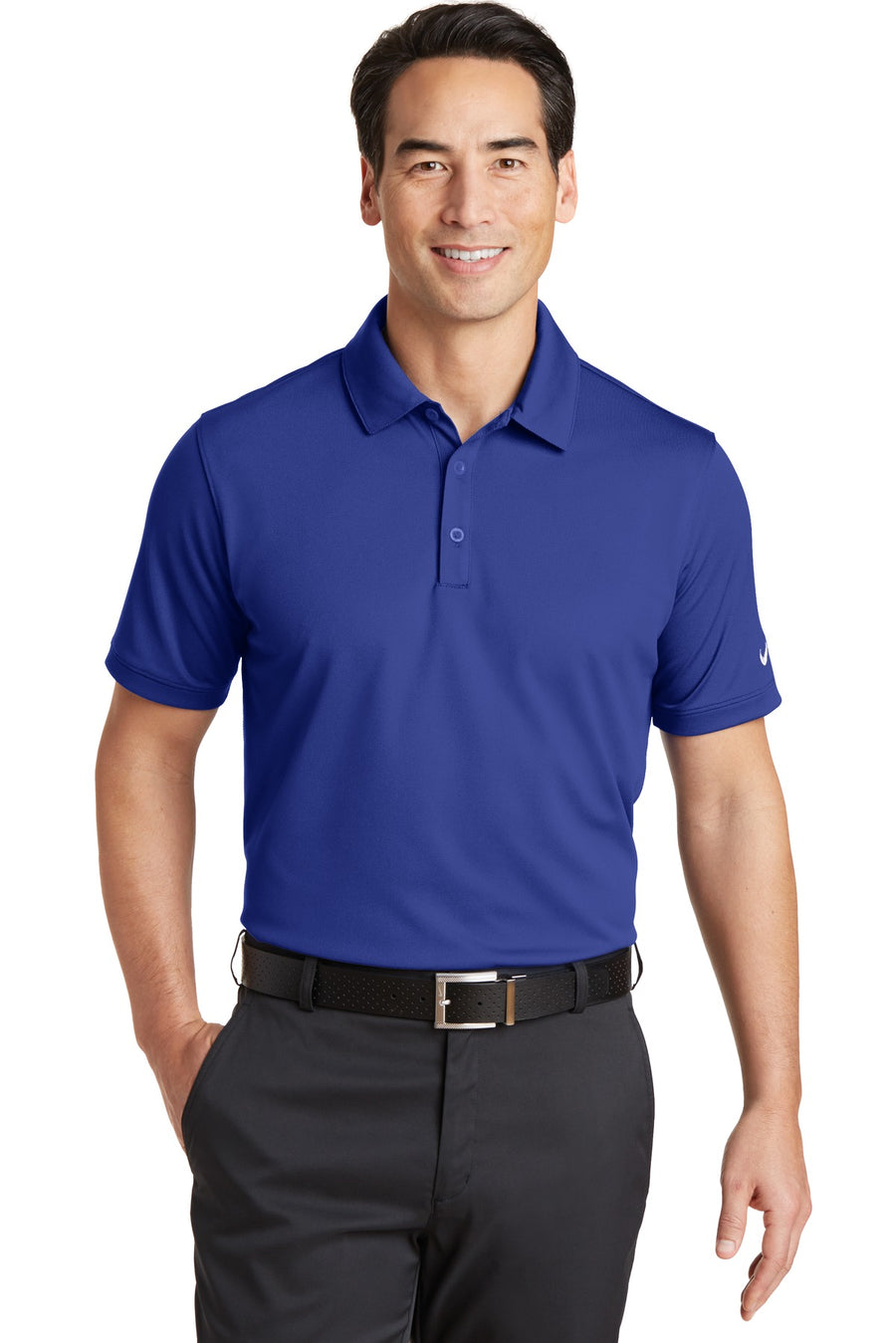 Nike Dri-FIT Solid Icon Pique Modern Fit Polo.  746099