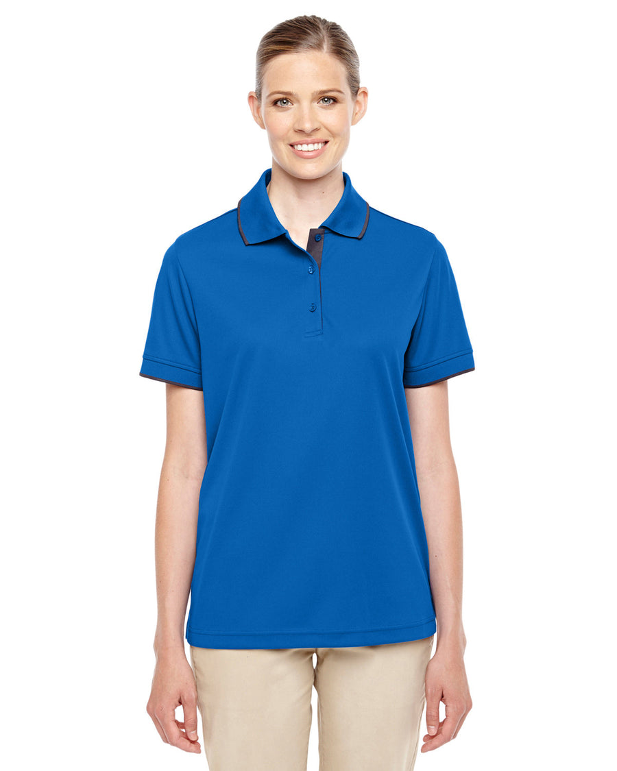 Ladies' Motive Performance Piqué Polo with Tipped Collar