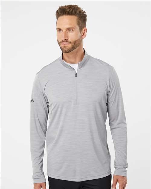 Men's Lightweight Mélange Quarter-Zip Pullover – A475 - Adidas