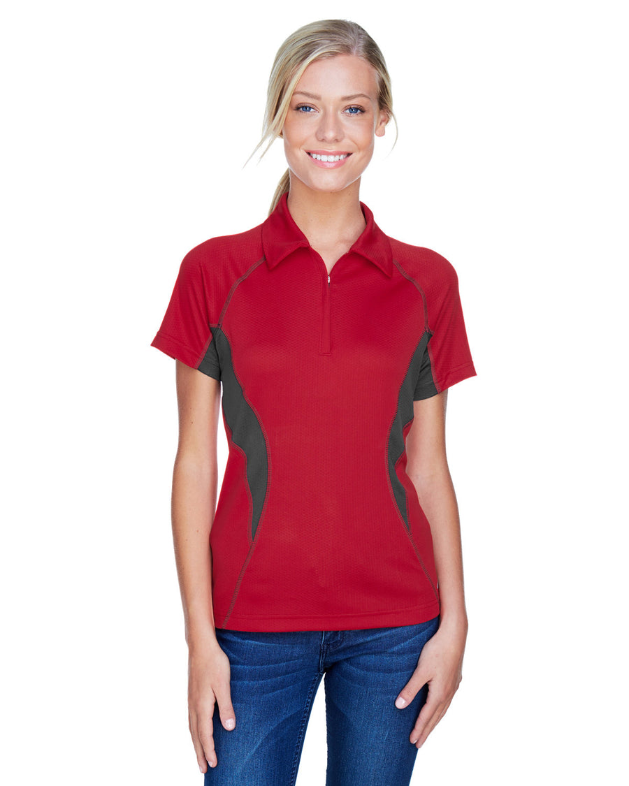 Ladies' Serac UTK CoolLogik™ Performance Zippered Polo