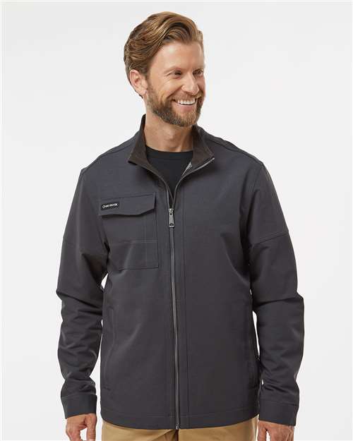 Men's Ace Woven Stretch Soft Shell Jacket - DRI DUCK - 5327