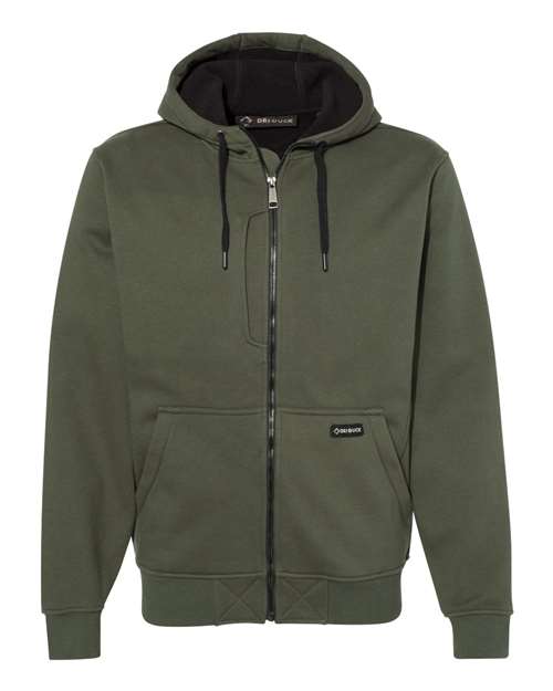 Men's Bateman Bonded Power Fleece 2.0 Full-Zip Jacket - DRI DUCK – 7040