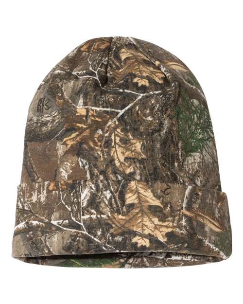 12" Licensed Camo Cuffed Beanie - Kati
