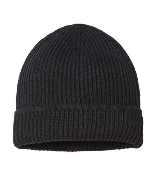 Sustainable Finish Edge Cuffed Beanie - Atlantis Headwear