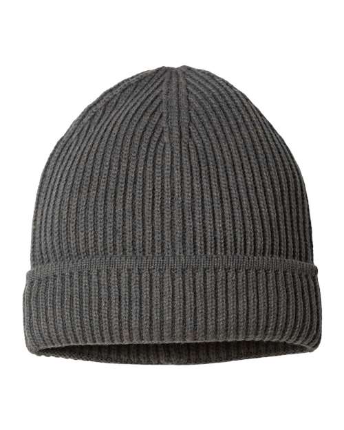 Sustainable Finish Edge Cuffed Beanie - Atlantis Headwear