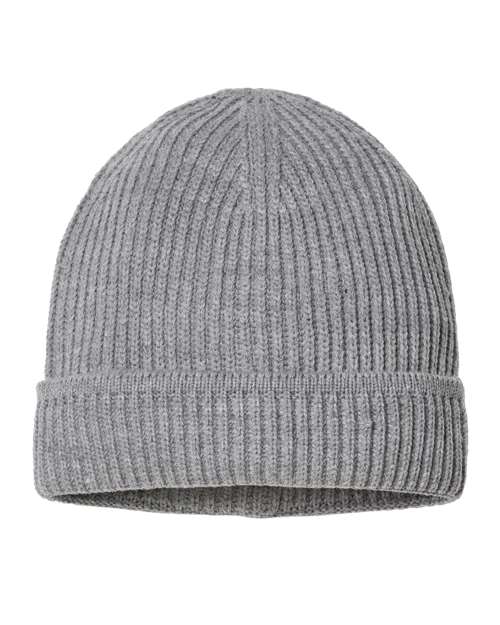 Sustainable Finish Edge Cuffed Beanie - Atlantis Headwear