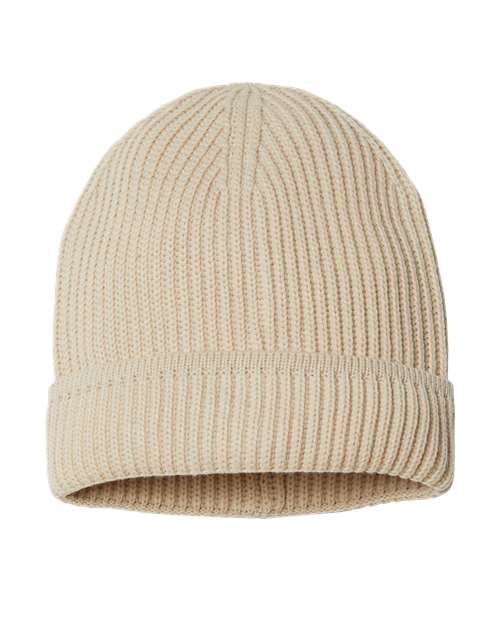 Sustainable Finish Edge Cuffed Beanie - Atlantis Headwear
