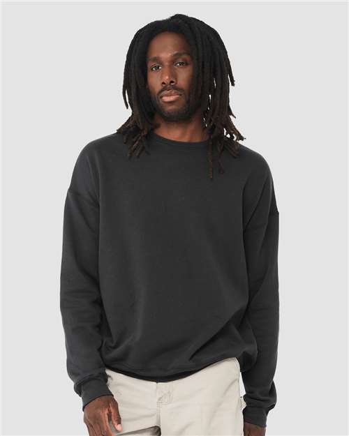 Unisex Sponge Fleece Drop Shoulder Crewneck Sweatshirt - BELLA + CANVAS - 3945