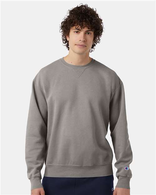 Unisex Garment-Dyed Crewneck Sweatshirt – CD400 - Champion