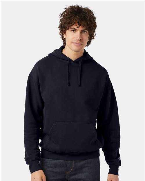 Unisex Garment-Dyed Hooded Sweatshirt - Champion - 8254