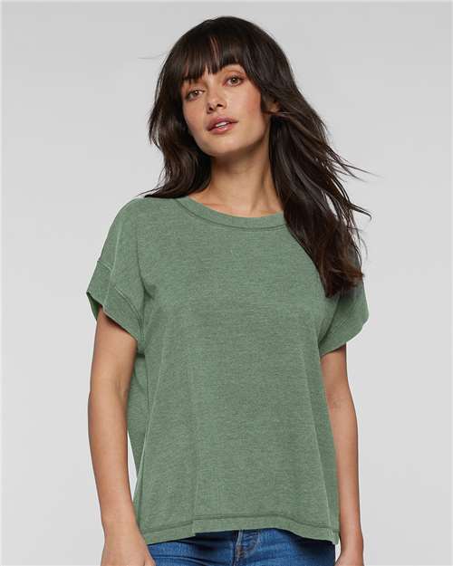 Women's Relaxed Vintage Wash Tee - LAT - 3502