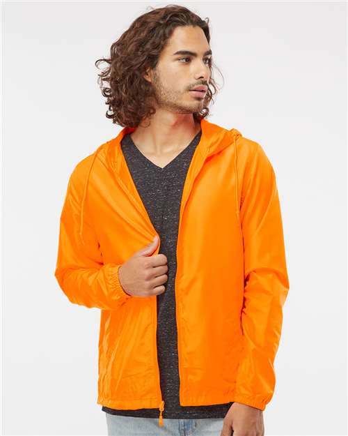 Men's Lightweight Windbreaker Full-Zip Jacket - Independent Trading Co. - EXP54LWZ