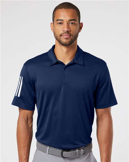 Men's Floating 3-Stripes Polo - Adidas - A480